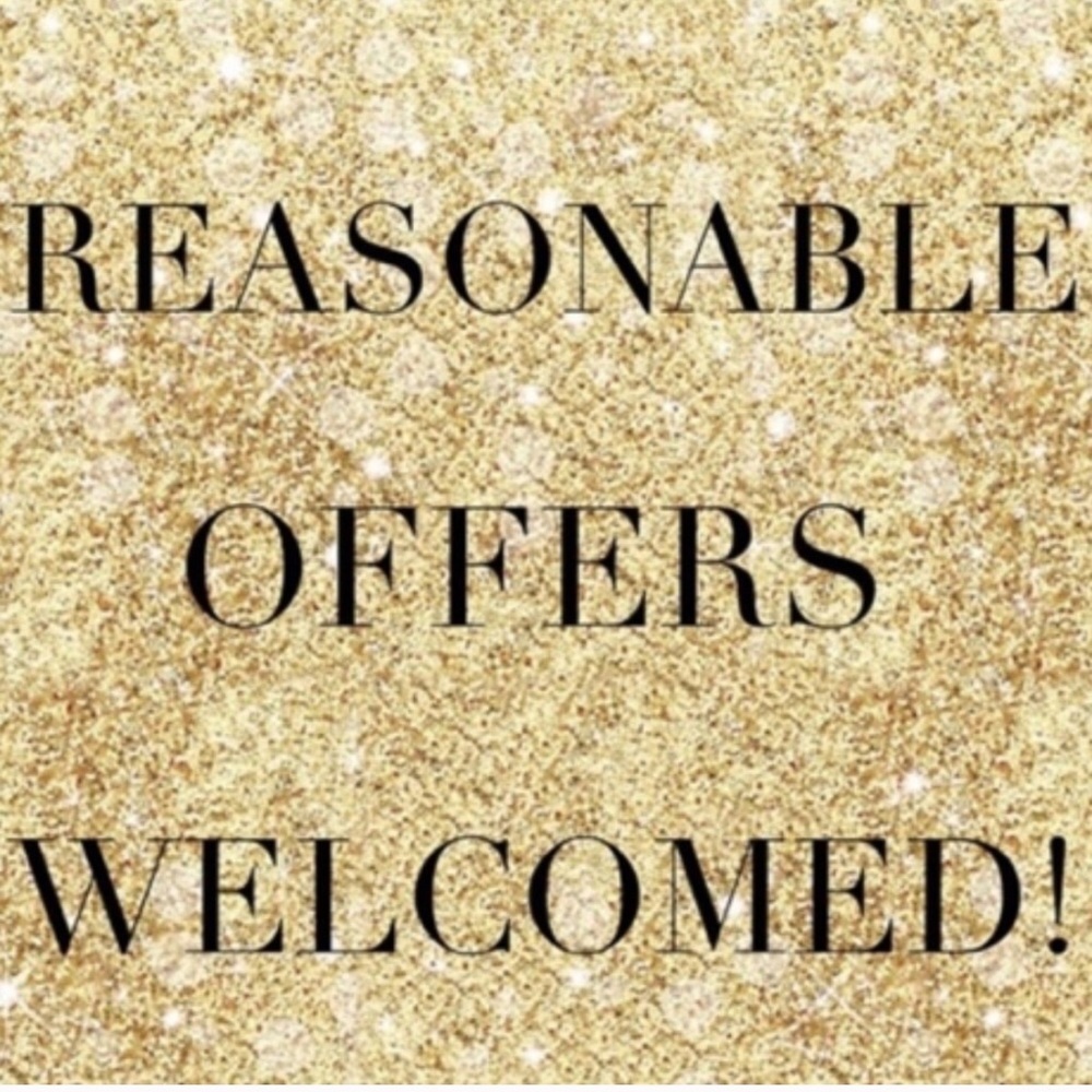 Accepting Reasonable Offers!